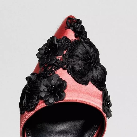 ASOS coral espadrilles - Picture 3 of 7